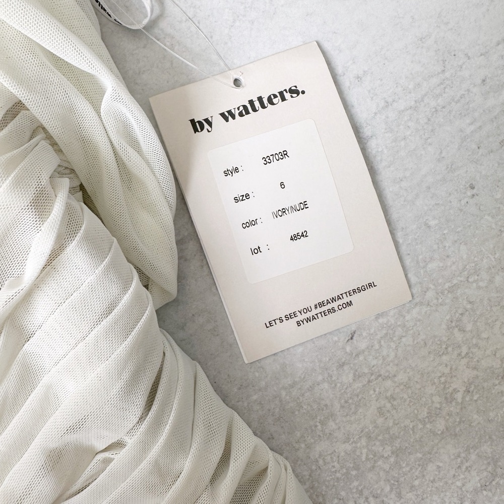 By Watters Joanne Ruched Dress - Picture 4 of 4
